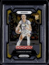 2024-25 Prizm Monopoly WNBA #39 Cameron Brink Rookie RC Los Angeles Sparks