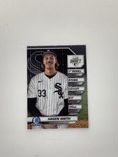2024 Bowman Chrome Draft Refractor Draft Night Hagen Smith- White Sox