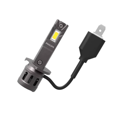 KIT LAMPADINE PHILIPS ULTINON ACCESS LED H1 LUCE BIANCA FREDDA 6000 K - Foto 4 di 8