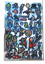 vianille - 42  MINI Stickers Marvel Avengers - taille de la planche  23 x 15 cm