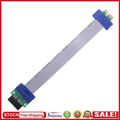 15 cm langes PCIe 1X-auf-1X-Verlängerungskabel. Flexibler PCIE-PCI-Express-Riser