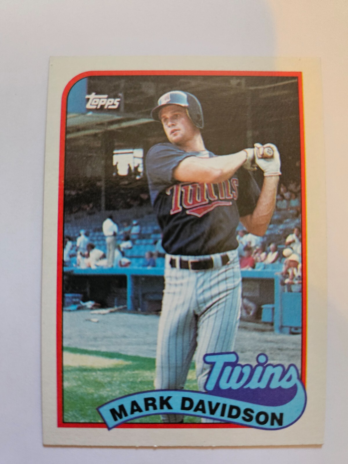 1989 TOPPS MARK DAVIDSON #451 NM