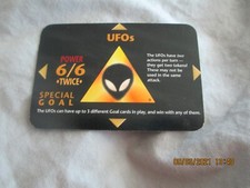 UFOs CARD NEW WORLD ORDER ILLUMINATI RARE STEVE JACKSON GAMES 
