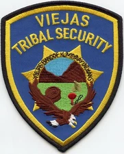 VIEJAS INDIAN TRIBE CALIFORNIA CA TRIBAL SECURITY police PATCH