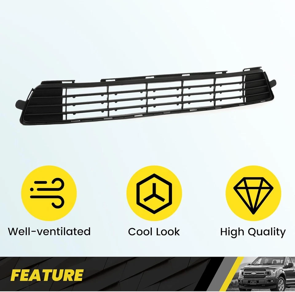 MEJOR Rejilla Parachoques Delantero Inferior Para Toyota Corolla 2011 2012 2013 Foto 2 de 4