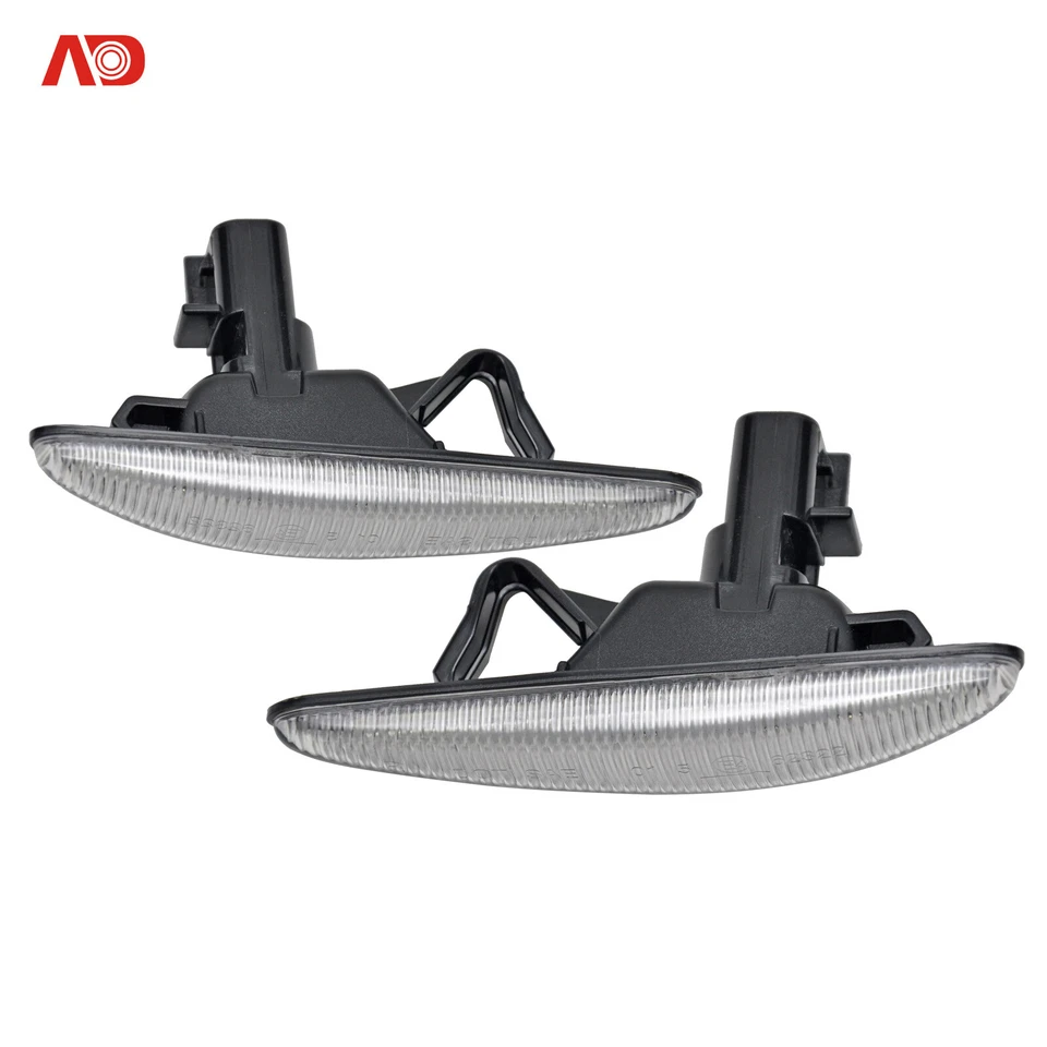 For Mazda MX-5 MX-6 RX8 LED Side Marker Light Turn Signal Lamp Clear Amber Front - Изображение 4 из 4