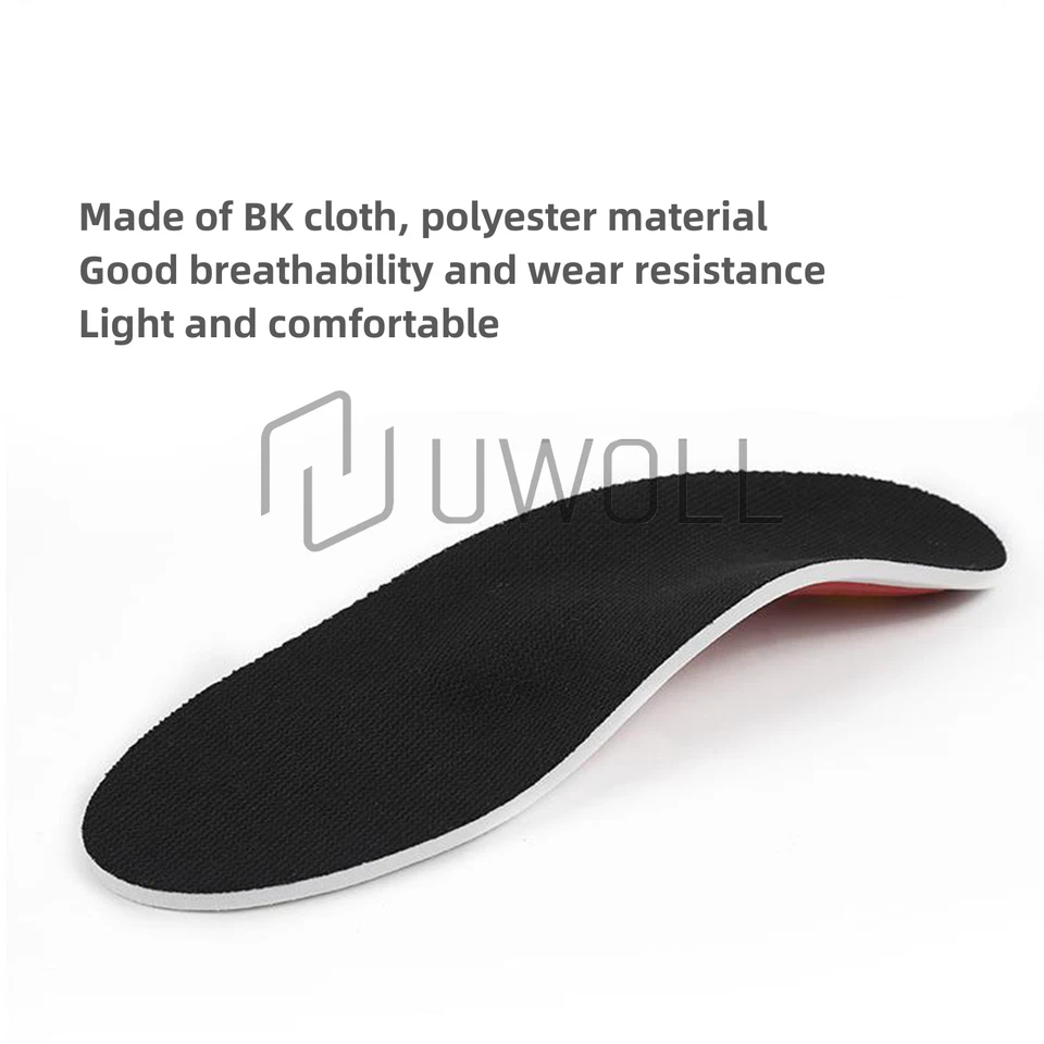 Inserciones ortopédicas para zapatos para fascitis plantar pies planos arco soporte plantilla de espuma Foto 4 de 4