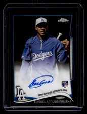 2014 Topps Chrome #EA Erisbel Arruebarrena Rookie Autograph Black Refractor
