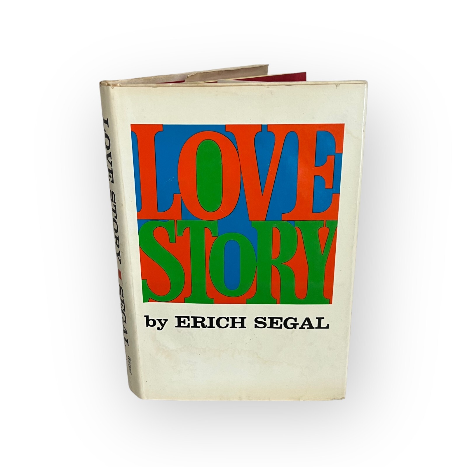 FILA Love Story Erich Segal 1970 Harper & Row Hardcover w Dust Jacket.