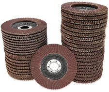 50PCS 4.5 x7/8" Flap Disc 4-1/2 80 Grit For Grinder Sanding Grinding Wheel T27
