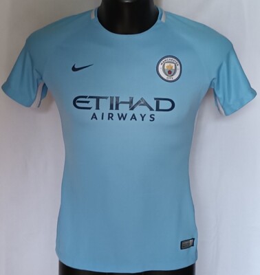 MAGLIA NIKE MANCHESTER CITY 2017 2018 MEDIUM NO NUMERO E - Main Image
