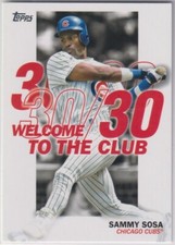 2023 Topps Welcome to the Club Sammy Sosa Chicago Cubs #WC-11