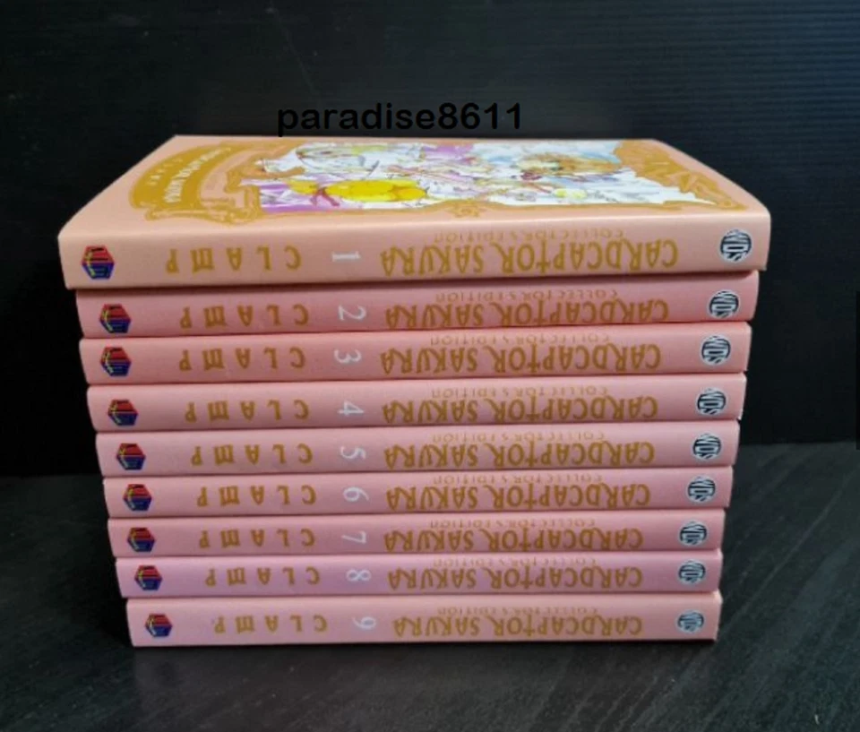 Cardcaptor Sakura Collection Edition Manga By CLAMP Vol. 1-9 English Version NEW - Image 2 of 4
