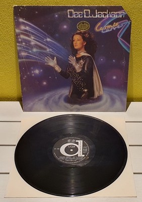 LP DEE D. JACKSON Cosmic Curves (Durium/Jupiter 78 ITALY) Cosmic Space Disco VG+