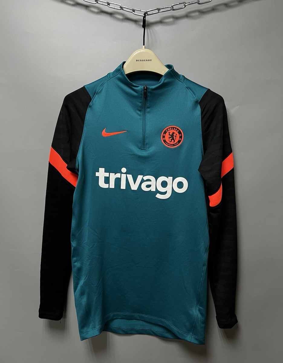 Nike Chelsea Pre Match 1/4 Zip Top 2021/22 long sleeve men’s