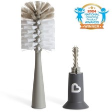 Baby Bottle Brush with Scrubber and Suction Cup Stand