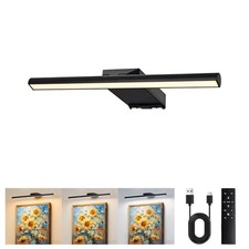9'' Picture Light for Wall, 5000mAh Rechargeable Wall Lights, 1 Pack-9in Black