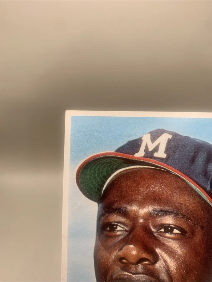 1964 Topps Giants - Хэнк Аарон #49 почти как новый отличная центрирующая острая карта бесплатная доставка - Изображение 3 из 4