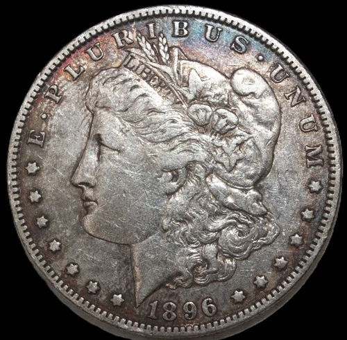 1896-O $1 Morgan Silver Dollar- CHOICE EF / FREE SHIPPING - SMH-364