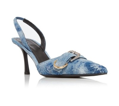 Givenchy Voyou Denim Slingback Pump NIB $1095.00 Retail