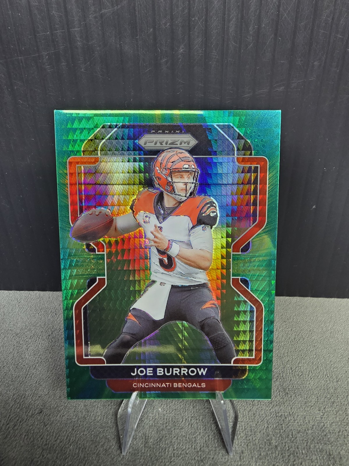 2021 Panini Prizm - Joe Burrow #273 Hyper Prizm /175 NFL GO BENGALS
