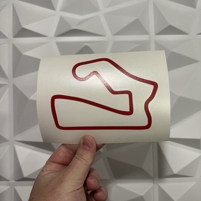 WI   Road America Sticker - Race track sticker