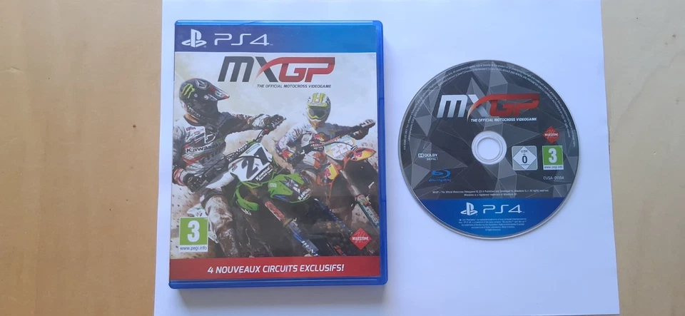 moto cross MXGP motocross playstation 4 PS4 PS5, photo 1 sur 2