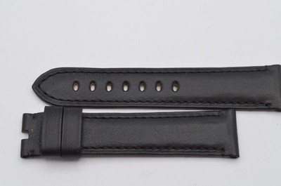 OFFICINE PANERAI LEDER ARMBAND 22MM FÜR DORNSCHLIESSE 20MM SCHWARZ NEU 2