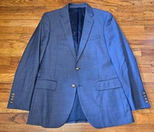 J Crew Thompson Men s Navu Blazer 40R- FLAW READ