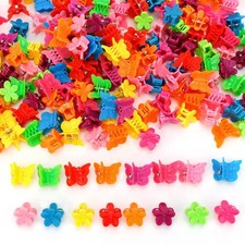 YISSION 200 Pcs Mini Hair Clips Flower Hair Clip Butterfly Hair Clips Small C...