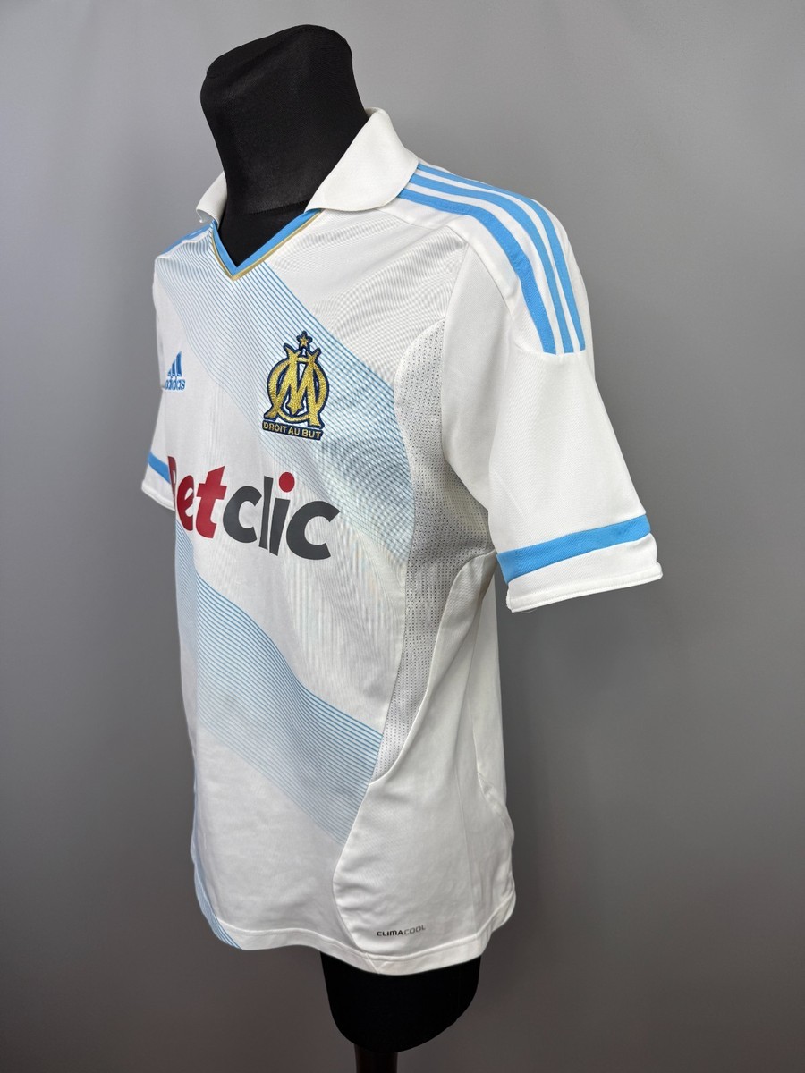 OLYMPIQUE MARSEILLE 2011 2012 HOME SHIRT FOOTBALL SOCCER ADIDAS