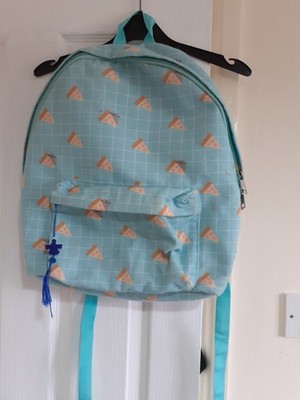 Pusheen Pizza Backpack Rucksack Schultasche Türkis