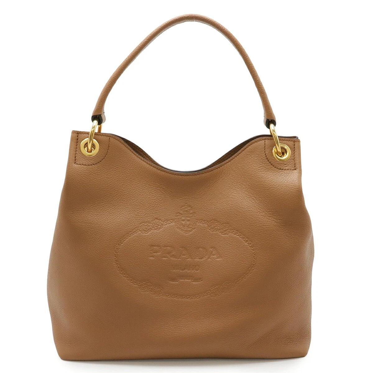 PRADA Vitello Shoulder Bag Brown Bags & Handbags for Women for