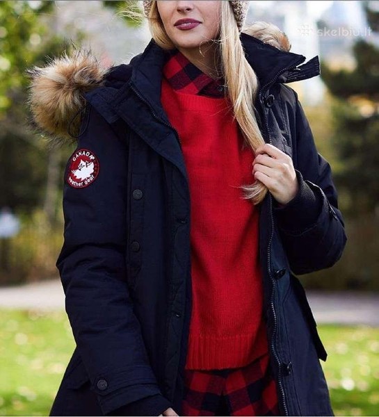 Women Canada House Parka Navy 36 / S / 44
