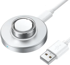 Compatible with Oura Ring Gen 4 Charger (Size 9), Fast and Safe Charging Dock wi