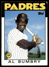 1986 Topps Al Bumbry San Diego Padres #583
