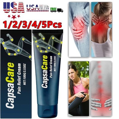 USA CapsaCare Neuropathy Massage Cream  Soothing Pain Nerve Relief 100g Hot Sale