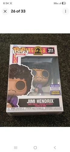 Funko Pop Rocks PRIVATE LISTING Freddie Mercury Jimi Hendrix Eddie Van Halen