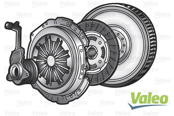 Valeo Kupplungssatz Kupplung Mit Kupplungsdruckplatte FüR Ford Mondeo IV BA7-image
