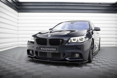 Maxton Design Frontlippe V.4 passend für BMW 5er F10/F11 M-Paket schwarz Hochgla