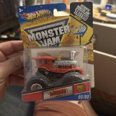 Hot Wheels Monster Jam Authentic Tattoo Derailed 80/80 Box 2