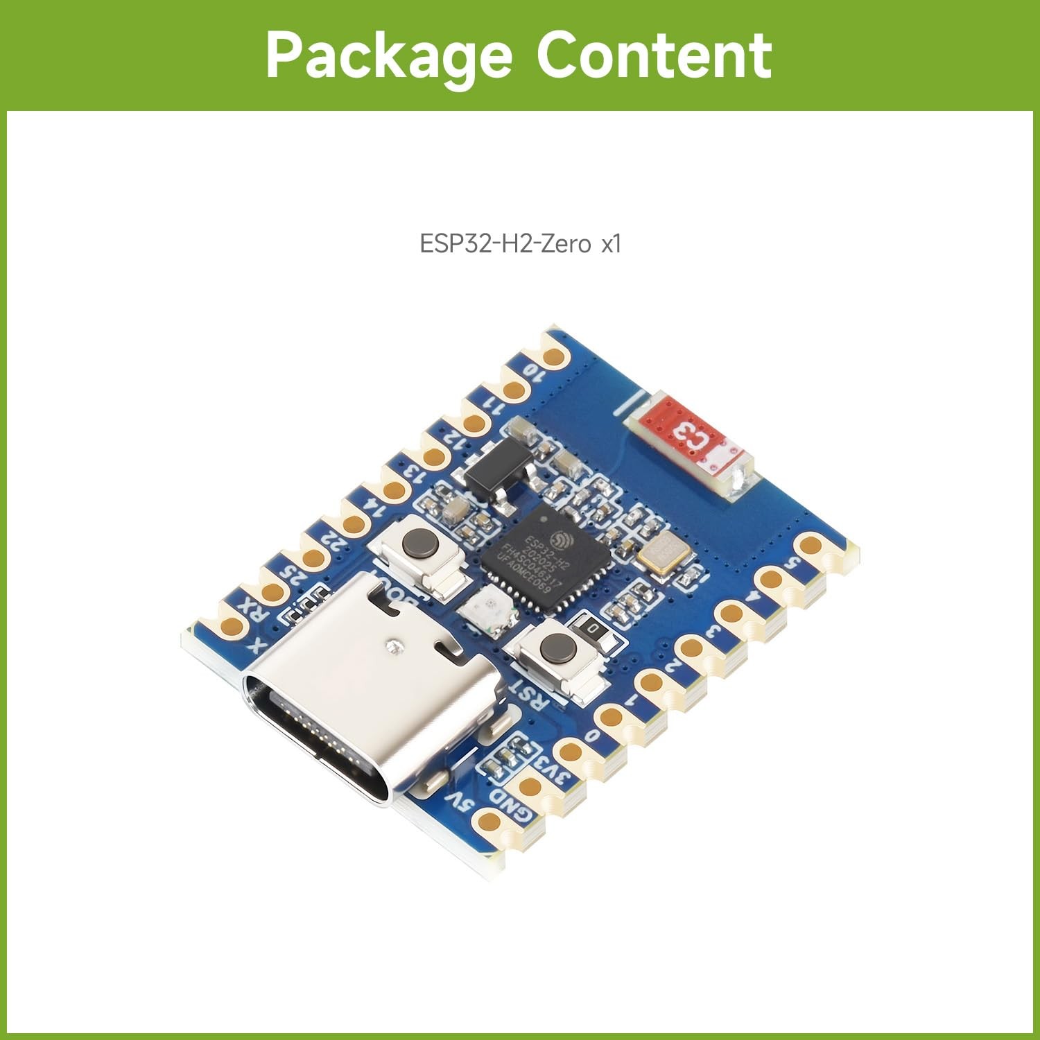 ESP32-H2 Mini microcontrôleur pour créer vos capteurs de maison connectée