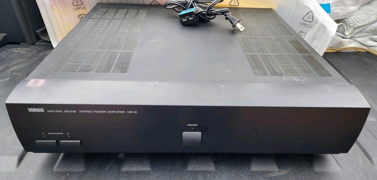 YAMAHA MX-2 Natural Sound Stereo Amplifier AMP Works Great | eBay