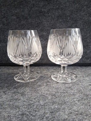 2 Tyrone Kristall Shannon Suite Schnaps Gläser 13 cm. Top Zustand