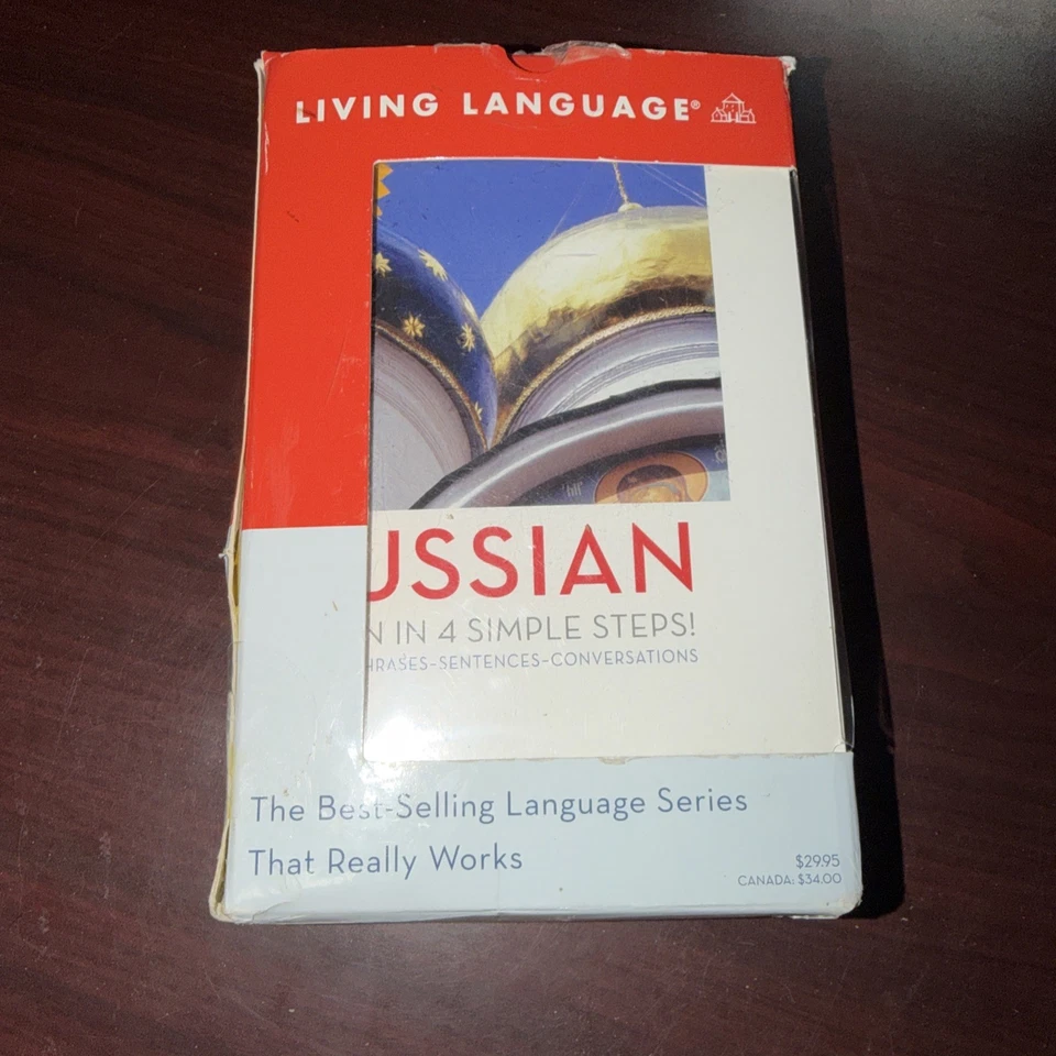 Living Language Russian - The Basics Complete Course Book Plus 4 Audio CDs - Image 4 of 4
