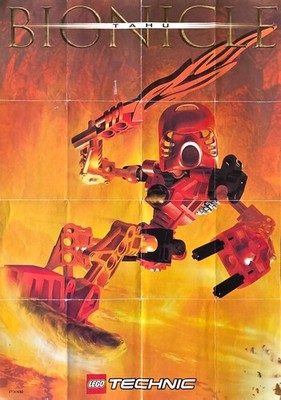  LEGO Bionicle Toa Mata Poster: Tahu (8534) 1 