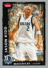 2008-09 Fleer #144 Jason Kidd Dallas Mavericks HOF
