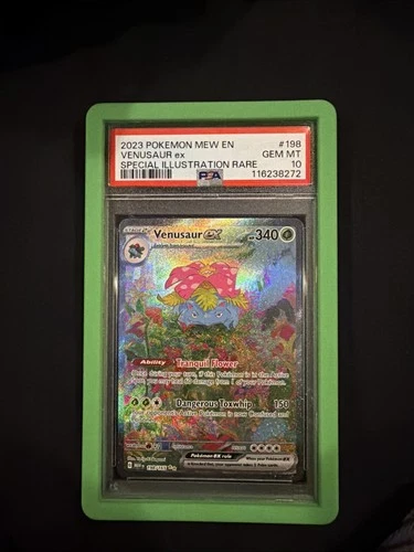 PSA 10 Venusaur EX 198/165 🍃 Special Illustration Rare - Scarlet & Violet 151