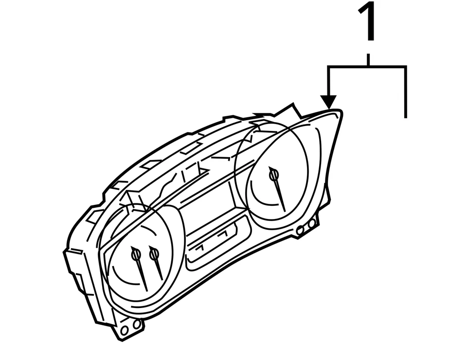 Velocímetro MPH ID HB5T-10849-EA compatible con 17 EXPLORER 4966336 Foto 4 de 4