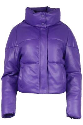 APPARIS WATTIERTE GESTEPPTE KUNSTLEDERJACKE XSMALL